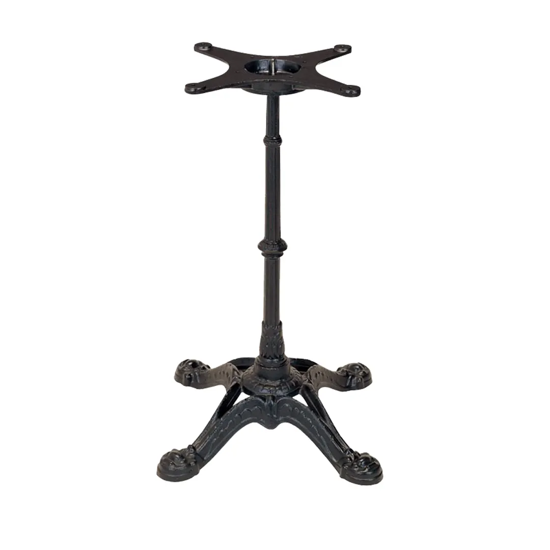 JMC Furniture TABLE BASE CAST IRON-TT-107, 24x24 Base, Dining Height, Cast Iron