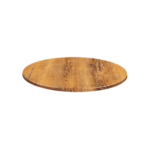 JMC Furniture TOPALIT 24 ROUND ATACAMA CHERRY Solid Surface Table Top