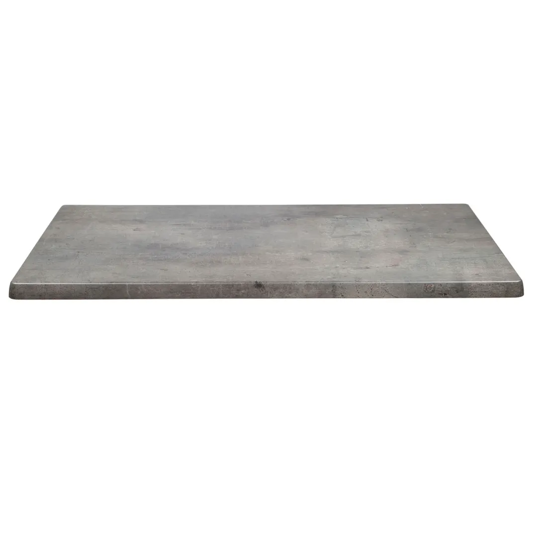 JMC Furniture TOPALIT 28X44 CONCRETE Rectangular Table Top, 28" x 44", 1-1/4" Thick Edge, Outdoor Use