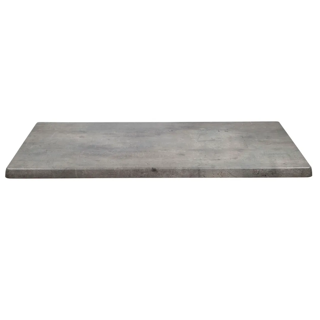 JMC Furniture TOPALIT 32X48 CONCRETE Topalit Table Top, 32" x 48", Rectangular, Outdoor Use, Impact Resistant