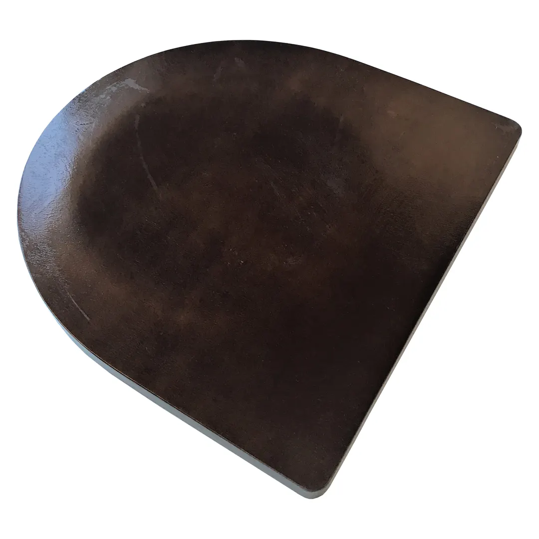 JMC Furniture WOOD SEAT DARK WALNUT Solid Wood Replacement Seat, Dark Walnut Finish, Armless
