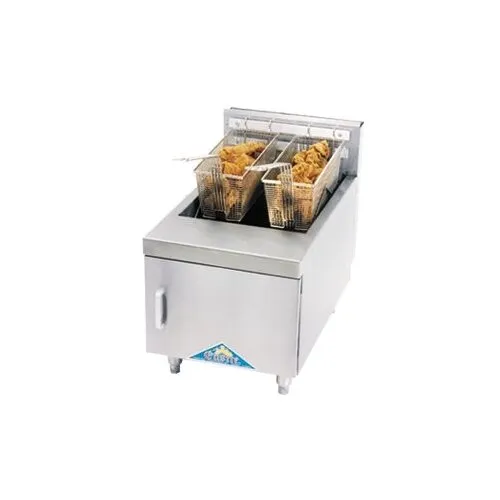 Comstock-Castle JO1HG Full Pot Countertop Gas Fryer w/ 15-lb Capacity, Thermostatic Controls