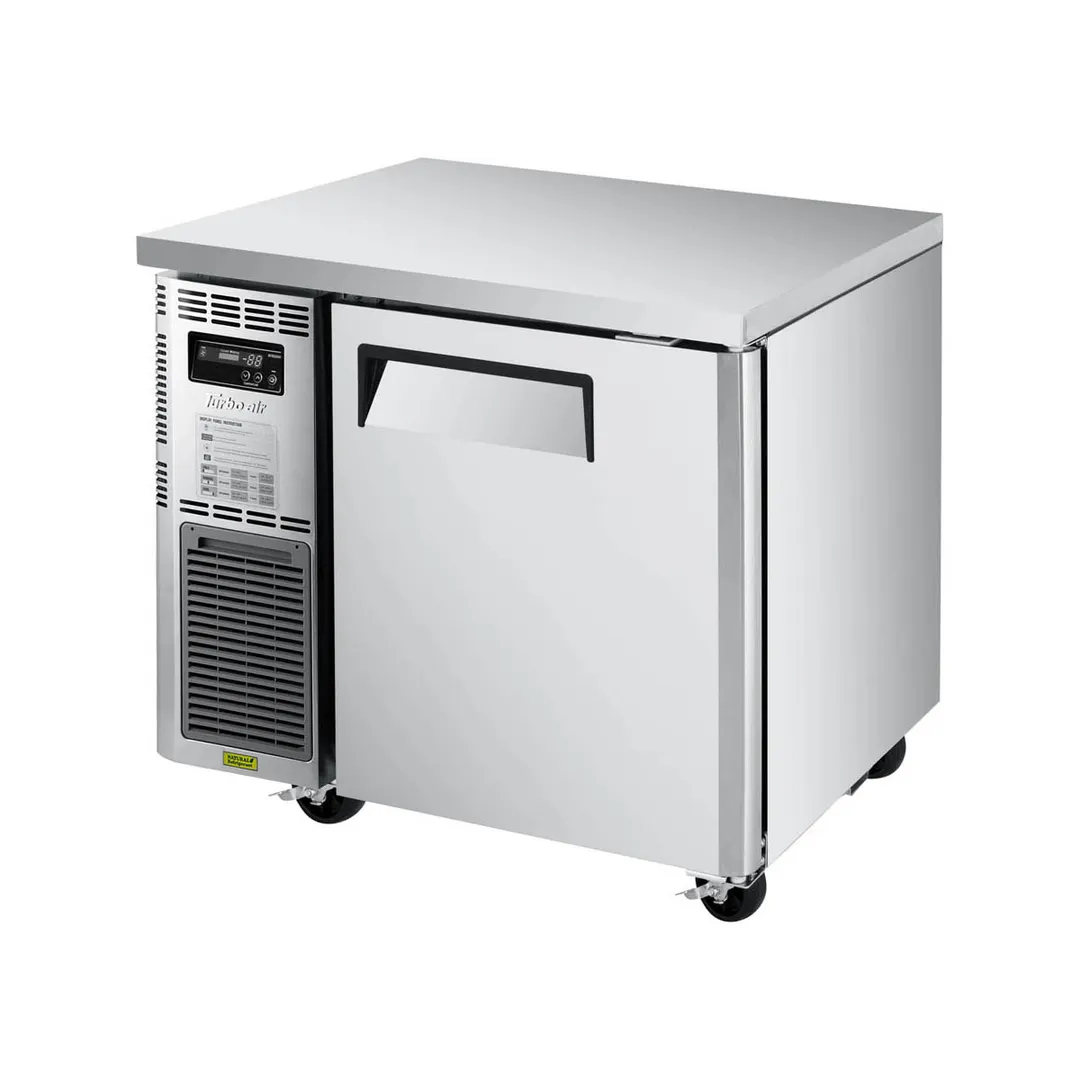 Turbo Air JUR-36S-N6 36" 1-Door Undercounter Refrigerator, Stainless, Front Breathing, 5.66 cu. ft.