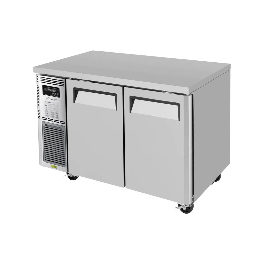 Turbo Air JUR-48-N6 47" 2-Section Undercounter Refrigerator w/ 2 Doors, 9.9 cu. ft.