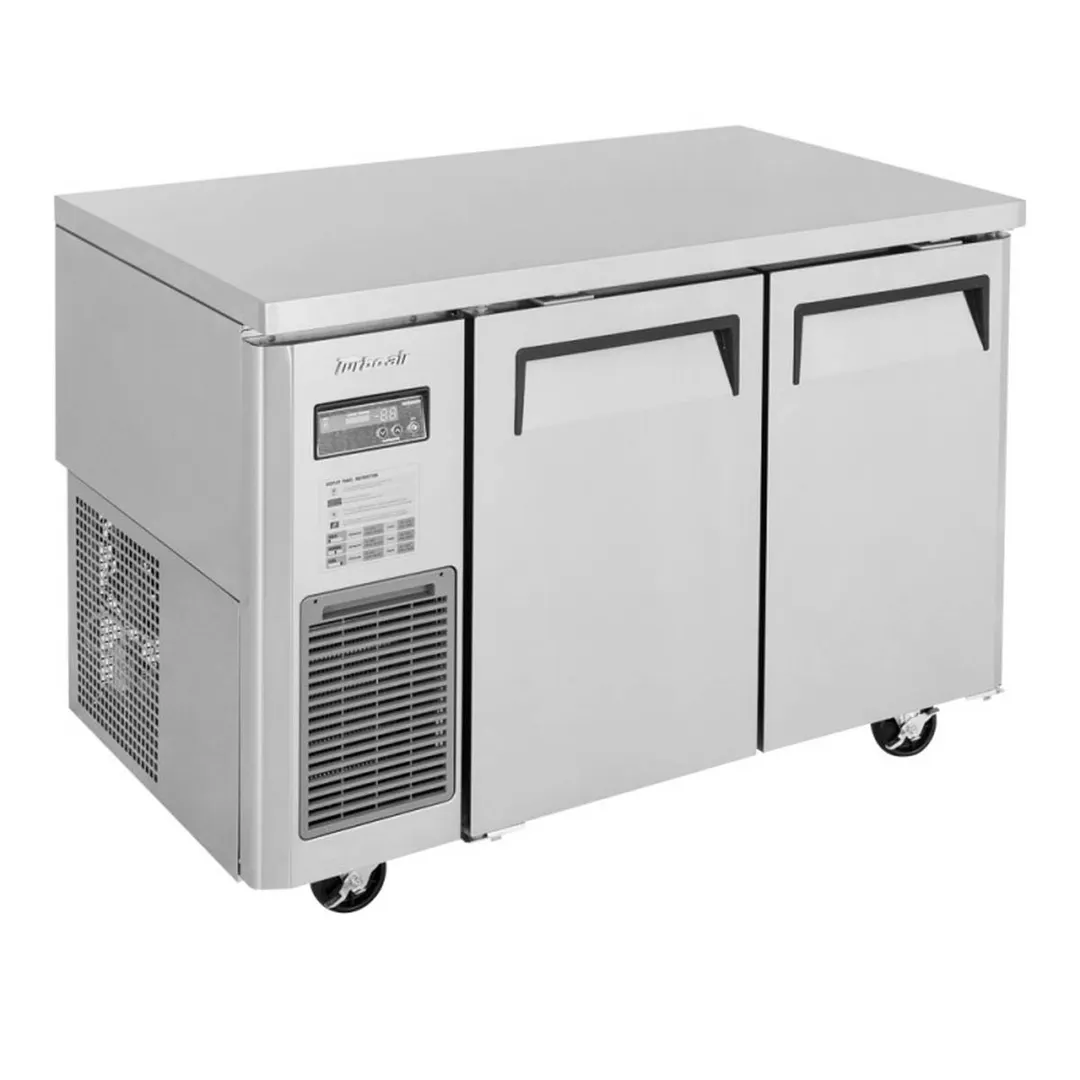 Turbo Air JUR-48-N6 47" 2-Section Undercounter Refrigerator w/ 2 Doors, 9.9 cu. ft.