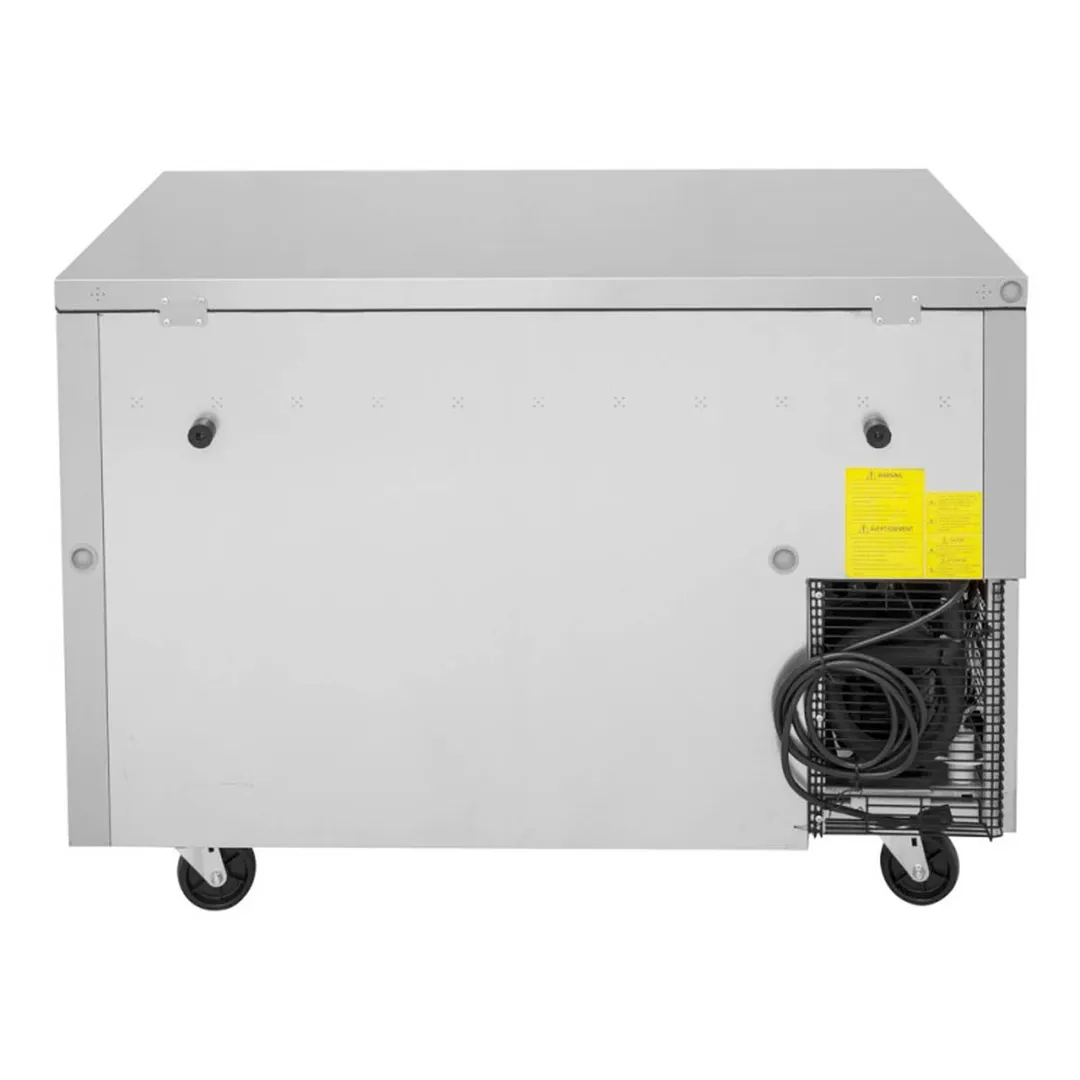 Turbo Air JUR-48-N6 47" 2-Section Undercounter Refrigerator w/ 2 Doors, 9.9 cu. ft.
