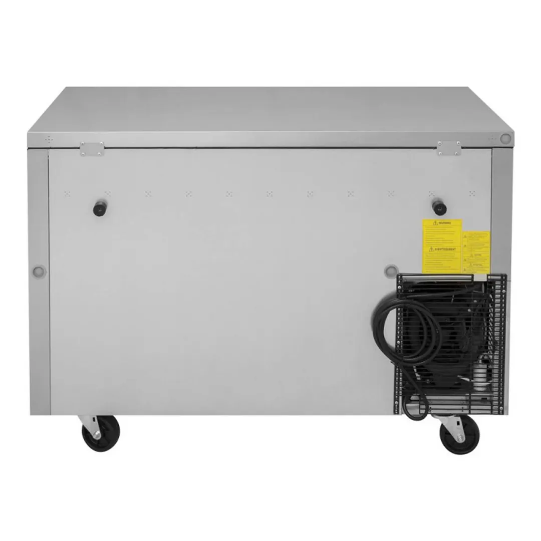 Turbo Air JUR-48S-N6 47" 2-Door Undercounter Refrigerator, Stainless Steel, 8.27 cu ft., Air Intake