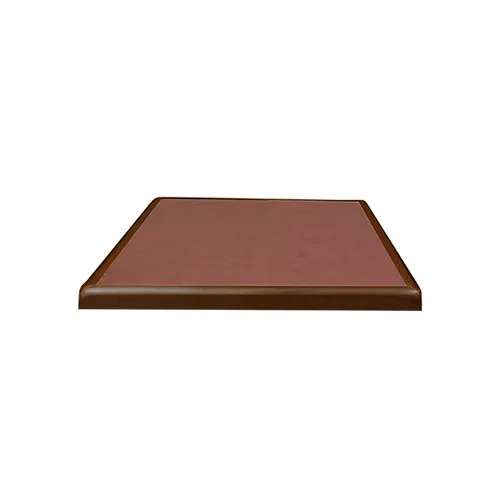 JustChair TTLMWF-60R-GR3 Round 60" Wood Edge Laminate Table Top, 1-1/2" Waterfall Edge