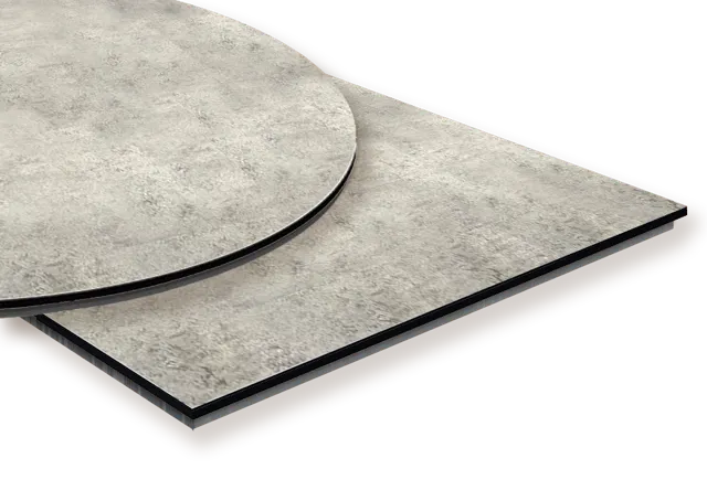 JustChair TTSMCH-3072-CONCRETE 30x72 Rectangular SmartChoice Table Top, Phenolic Compact HPL