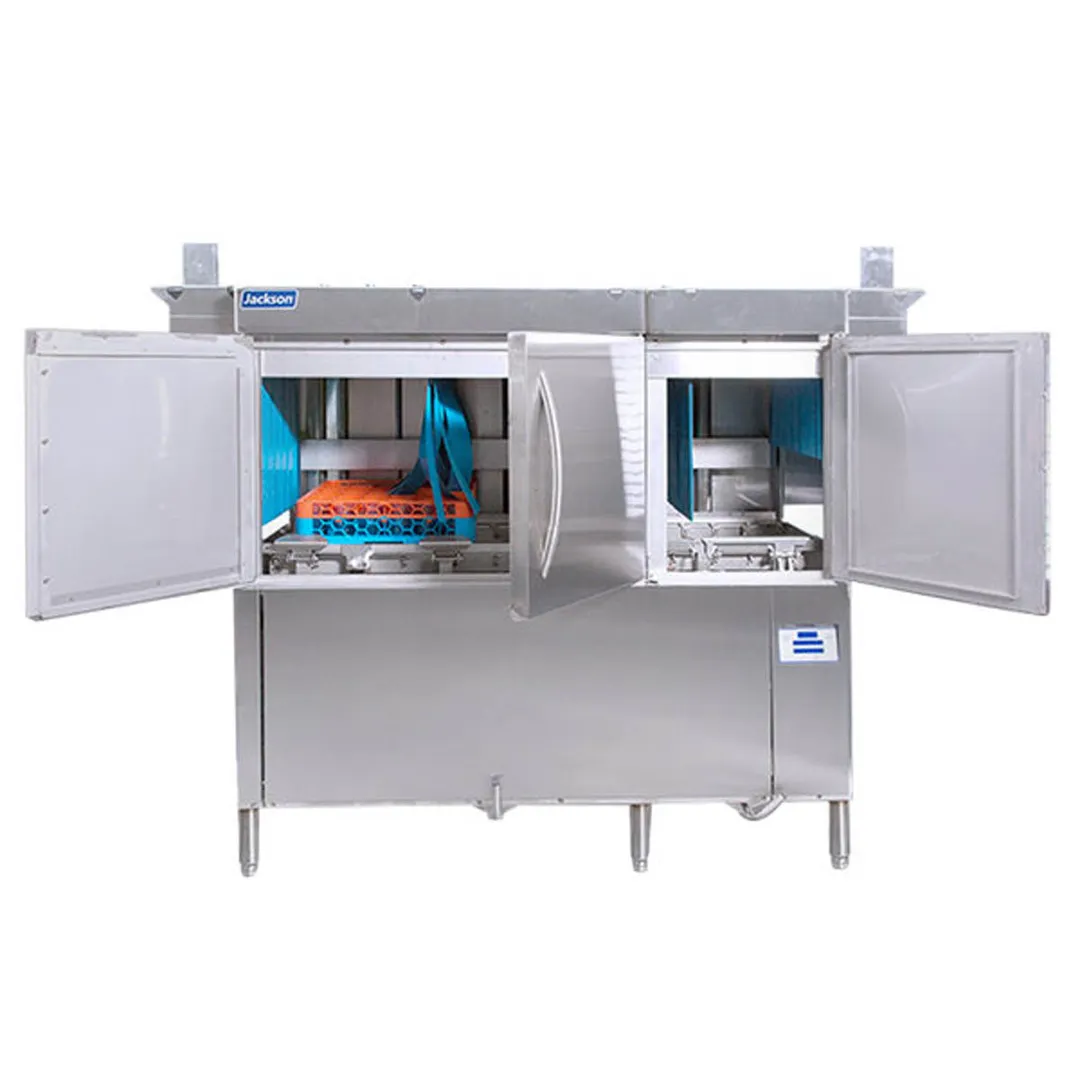 Jackson WWS RACKSTAR 66CE 66" Conveyor Dishwasher, 223 RPH - 153 Gal/Hr - High Temp without Booster