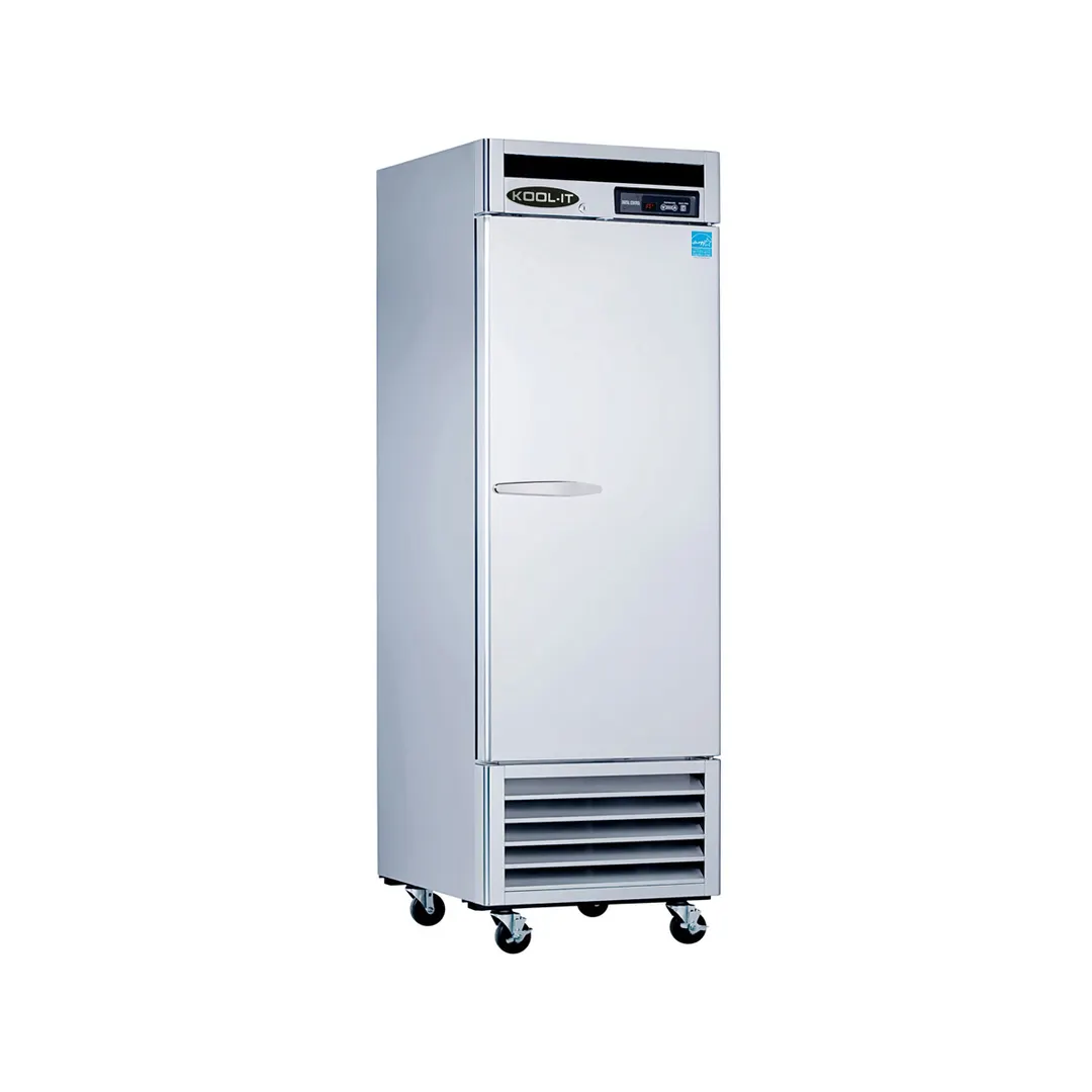 Kool-It KBSR-1 26" 1-Section Reach-In Refrigerator w/ Solid Door, Bottom Mounted, Stainless Steel, 19 cu. ft.