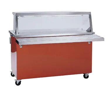 Delfield KC-50-NU 50" Shelleyglas® Solid Top Serving Counter w/ Enclosed Base