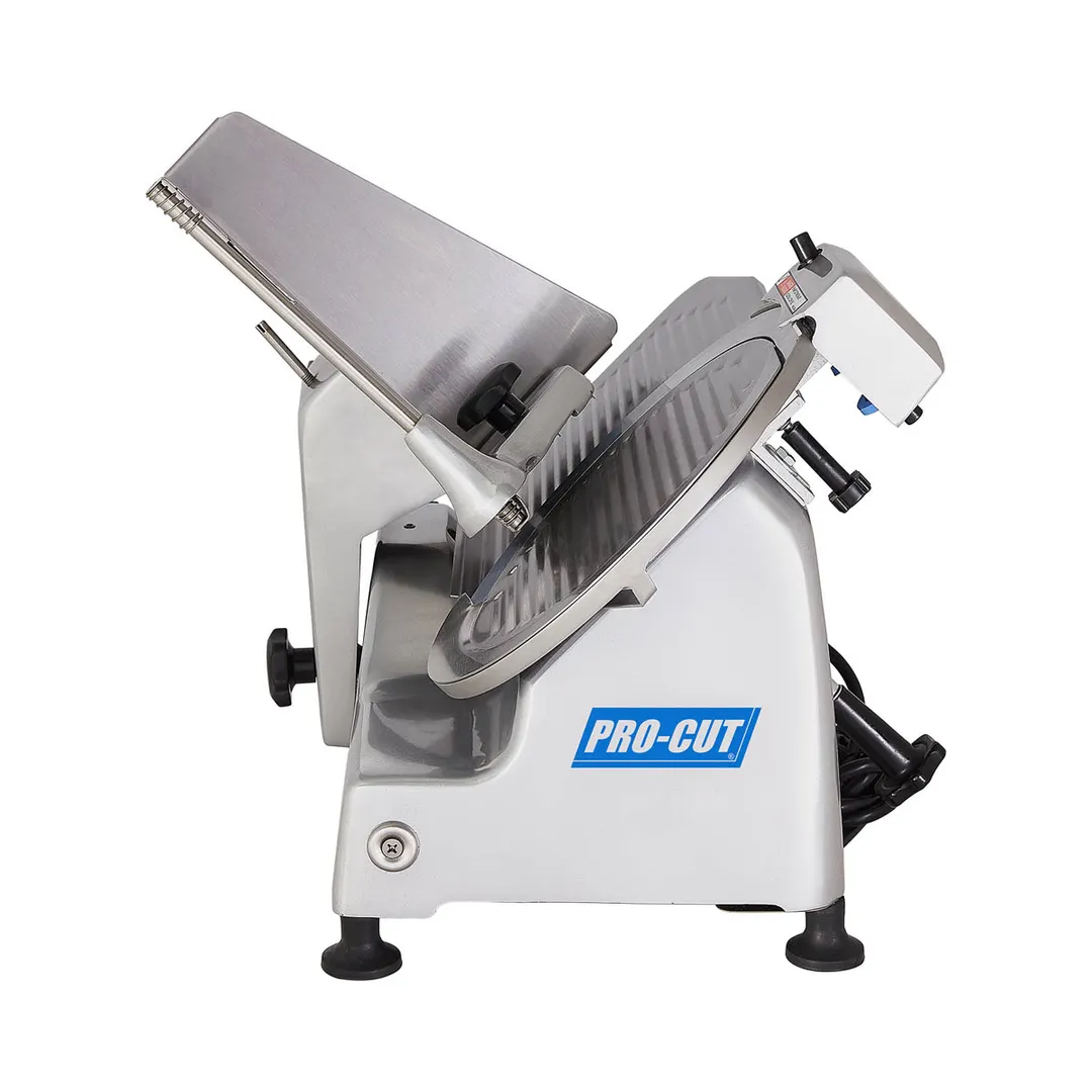 Pro-Cut KDS-12 Meat Slicer – 12” Chromium Steel Blade, 11/16” Slice, Belt-Driven, 1/3 HP, 250W, Stainless Steel
