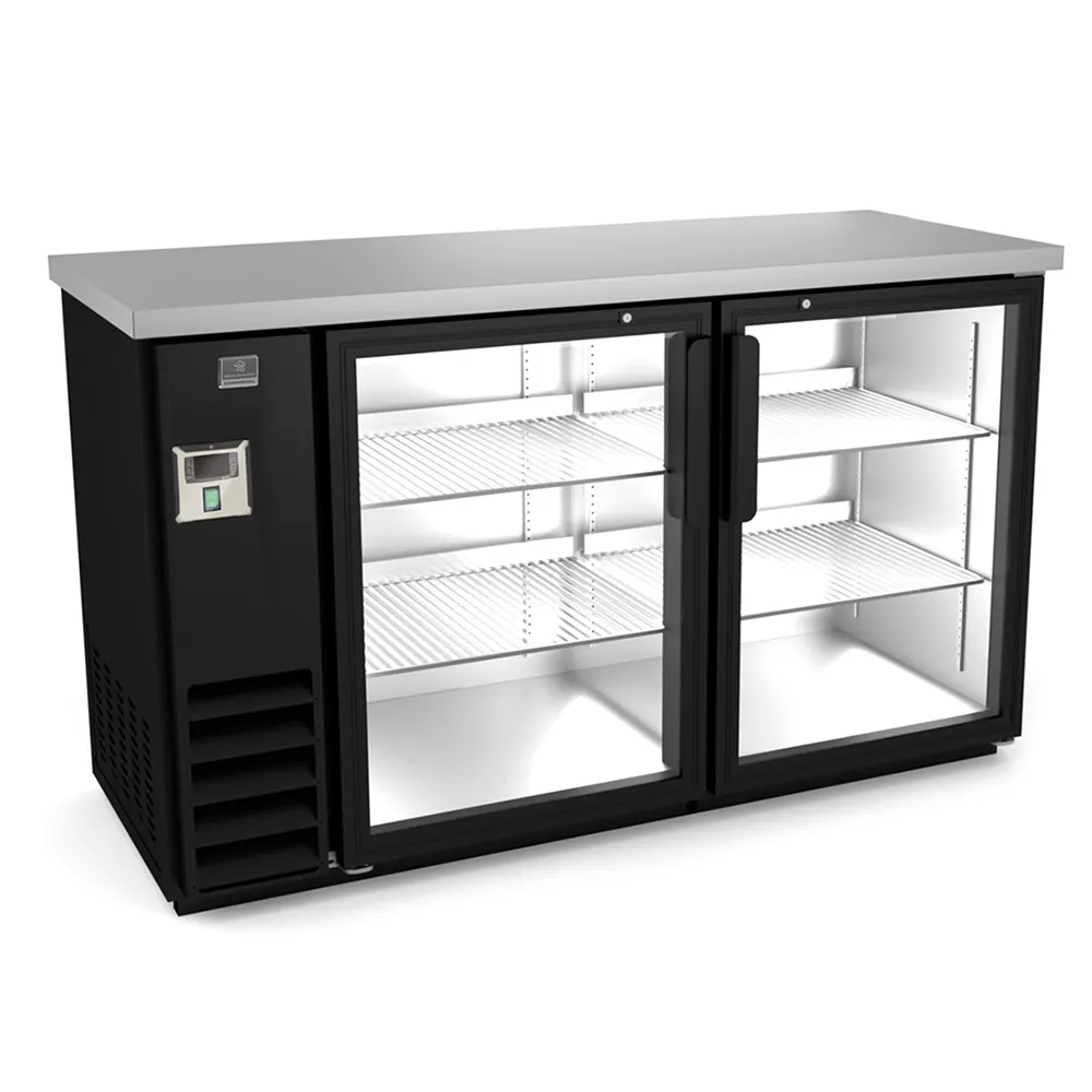 Kelvinator KCHBB60G 61" Back Bar Cooler with Glass Door, 16.6 cu. ft.