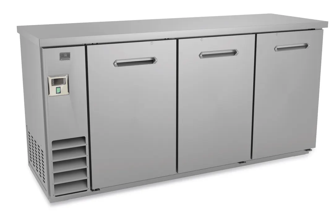 Kelvinator KCHBB72SS 73" Back Bar Cooler with Solid Door, 20.8 cu. ft.