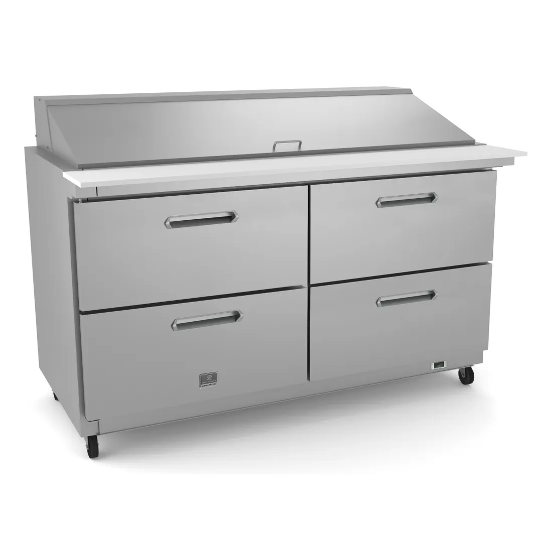 Kelvinator KCHMT60.24.2D 61" Mega Top Sandwich/Salad Prep Table w/ 4 Drawers, 24 Pans