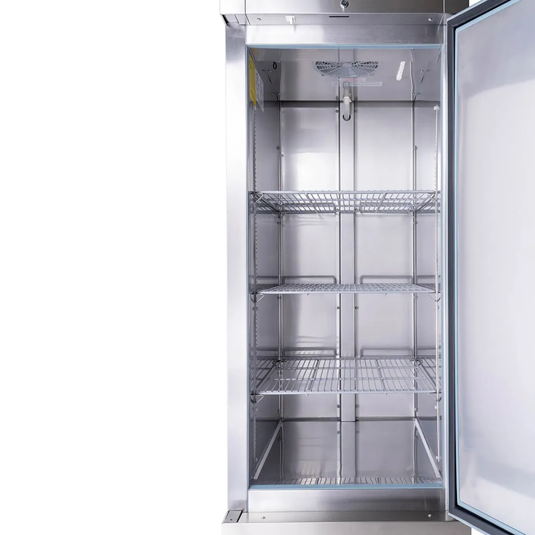 Kelvinator KCHRI27R1DRE 26" 1-Section Reach-In Refrigerator w/ Solid Door, Bottom Mounted, Stainless Steel, 23 cu. ft.