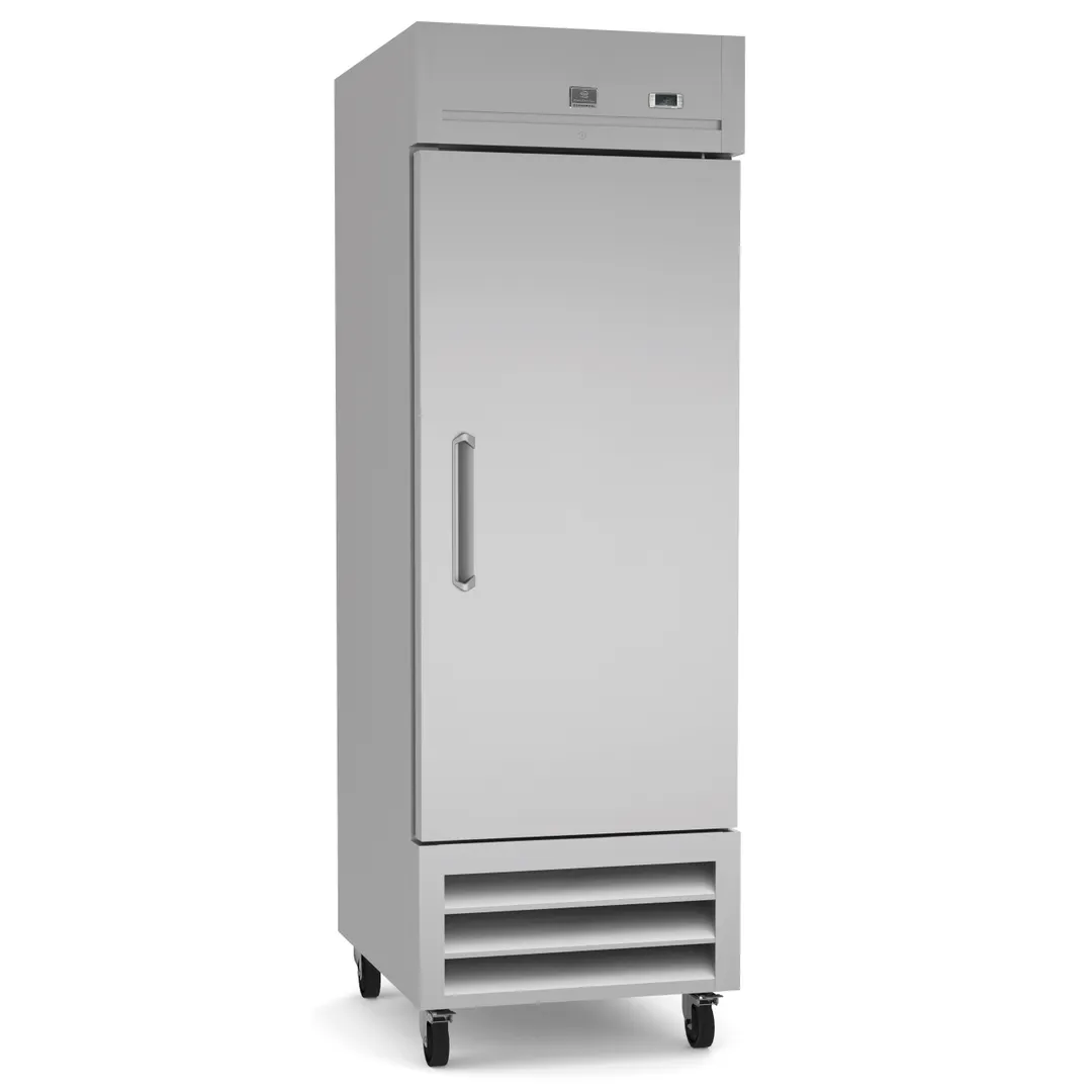 Kelvinator KCHRI27R1DRE 26" 1-Section Reach-In Refrigerator w/ Solid Door, Bottom Mounted, Stainless Steel, 23 cu. ft.