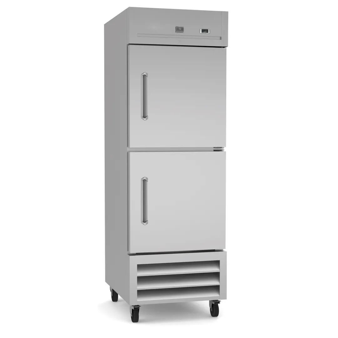 Kelvinator KCHRI27R2HDF 26" One Section Reach-In Freezer w/ 2 Half Solid Dooors, Bottom Mount, 23 cu. ft.