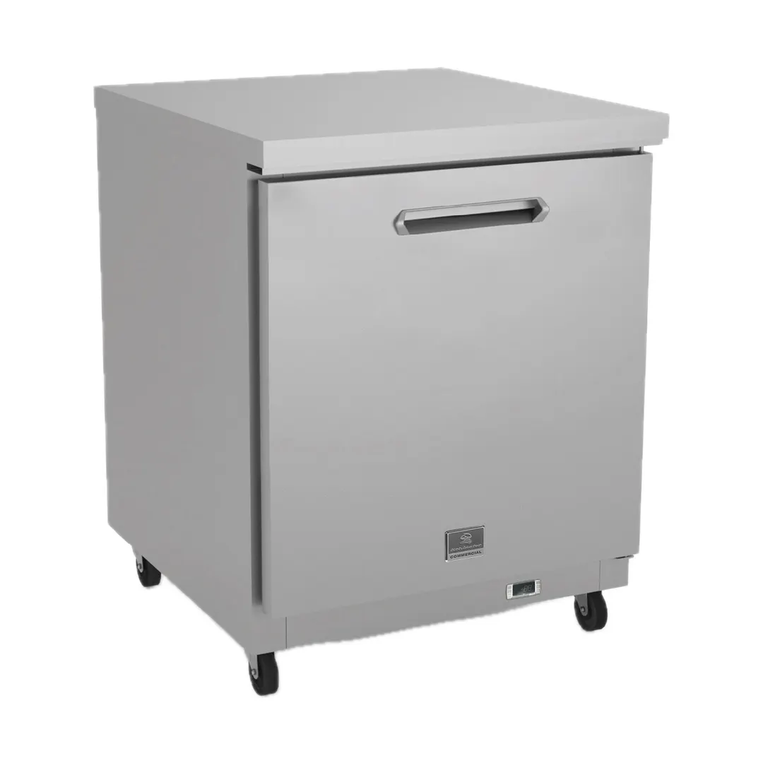 Kelvinator KCHUC27R 27" 1-Door Undercounter Refrigerator, Stainless Steel Finish, 6 cu. ft.