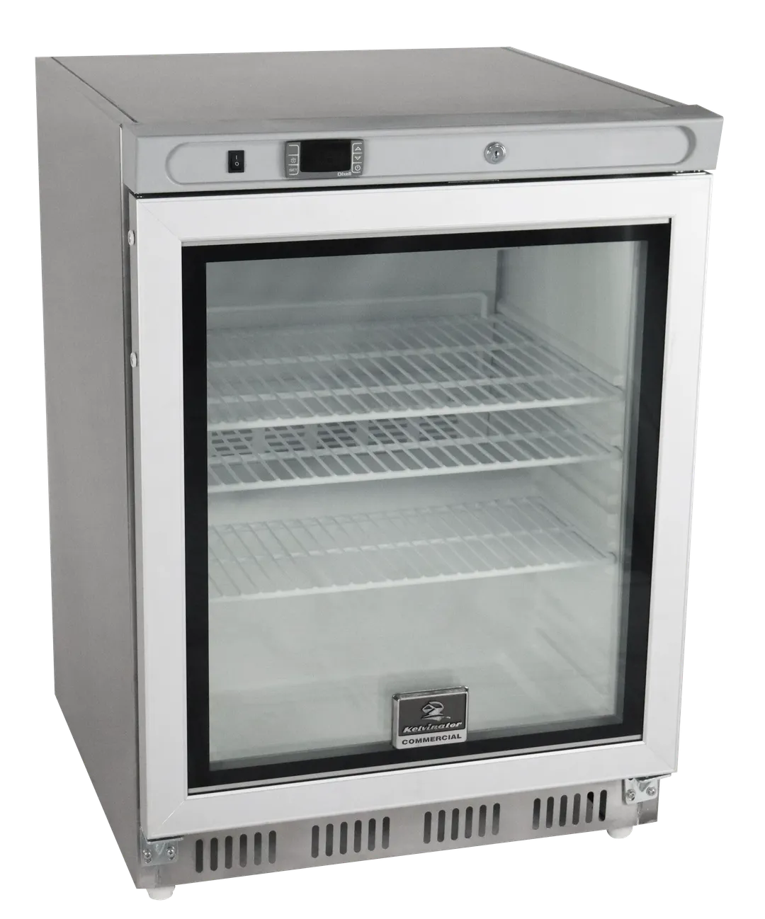 Kelvinator KCHUCGD23F 26" 1-Door Undercounter Freezer, Stainless Steel, 4.4 cu. ft.