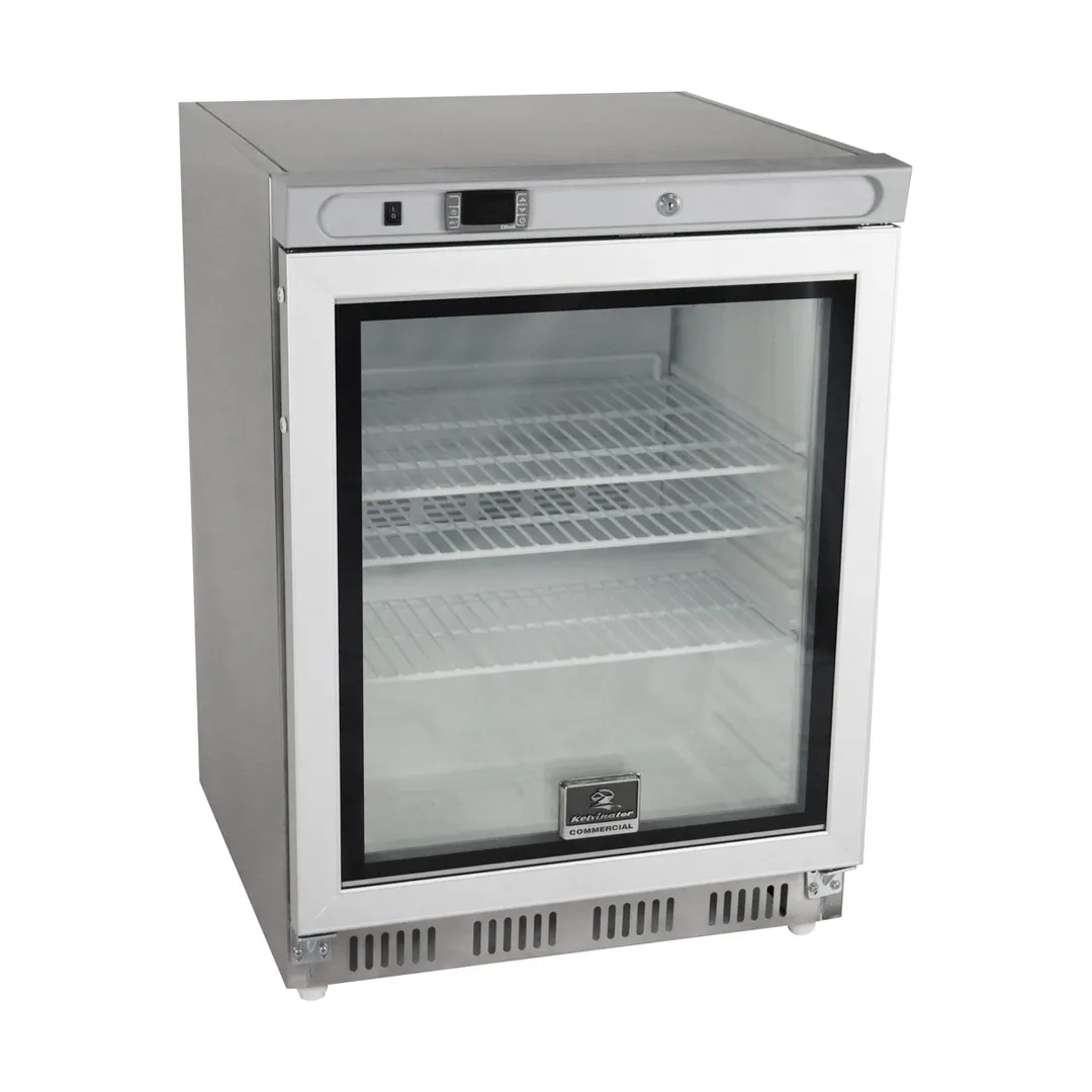 Kelvinator KCHUCGD23R 24" 1-Door Undercounter Refrigerator, Stainless Steel Finish, 4.4 cu. ft.