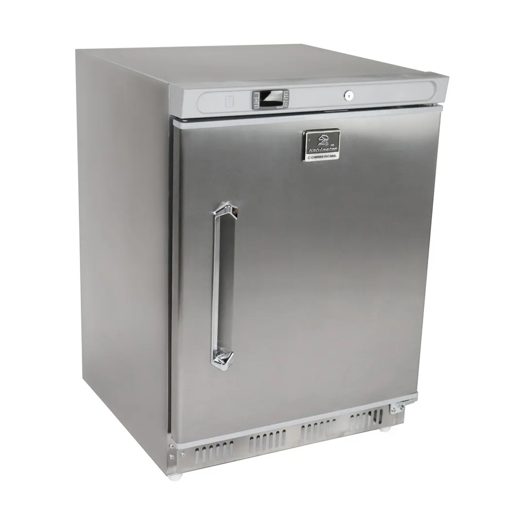 Kelvinator KCHUC23R 24" 1-Door Undercounter Fridge, Stainless & Galvanized Steel, 4.4 cu. ft.