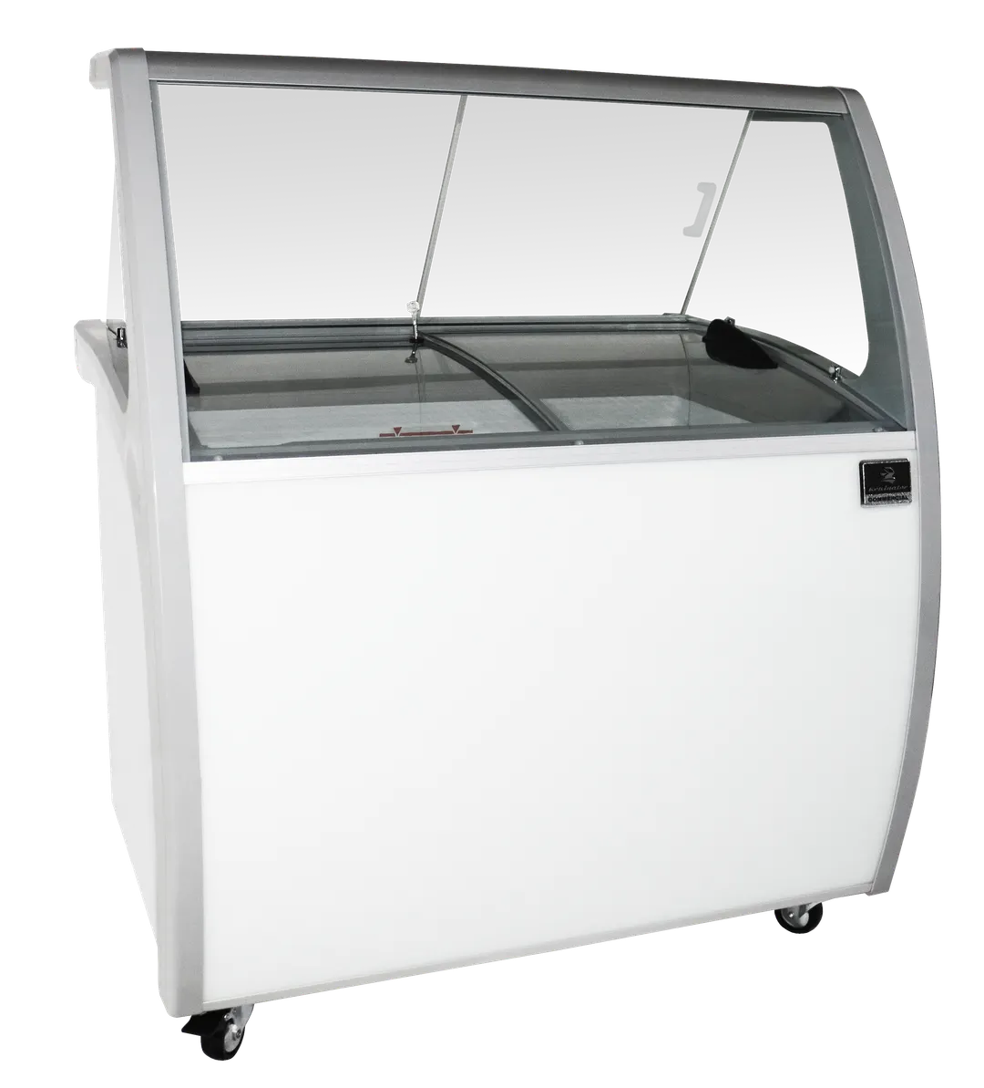 Kelvinator KCICDC6FH 48" Ice Cream Dipping Cabinet w/ Curved Sneeze Guard