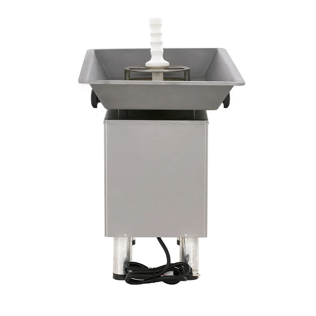 Pro-Cut KG-22-W Bench Meat Grinder, #22 Hub, 1 HP, 110V, Cast Iron Head & Stainless Body