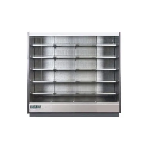Hydra-Kool KGV-MO-4-R 99" Vertical Open Air Merchandiser in Gray, Remote, 5 Shelves, 71.31 cu. ft.