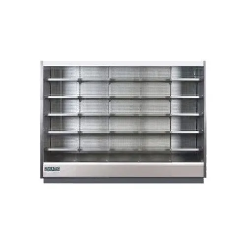 Hydra-Kool KGV-MO-5-R 123" Vertical Open Air Merchandiser in Gray, Remote, 5 Shelves, 89.07 cu. ft.