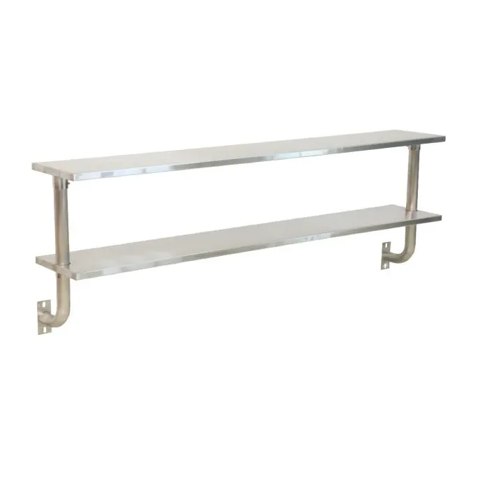 Klinger's Trading ES-CABINET-WS-71 Double Work Shelf, 10"D X 71"W X 22"H