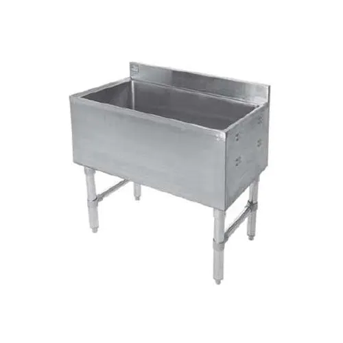 Klinger's Trading IC1824-CP 24" Underbar Ice Bin, Cold Plated w/ 80 lbs., 7-Circuit Cold Plate