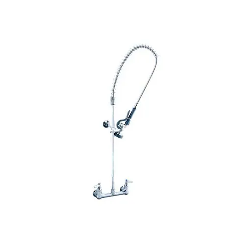 Klinger's Trading FWMF8 Pre-Rinse Faucet, Wall Mount, 8" Center