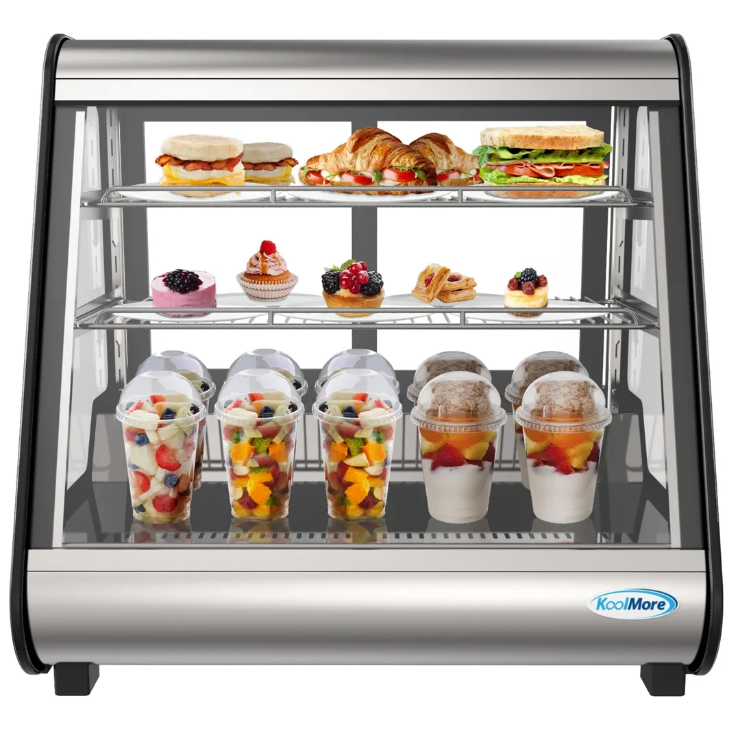 Koolmore CDC-4C-BK Countertop Refrigerated Display Case
