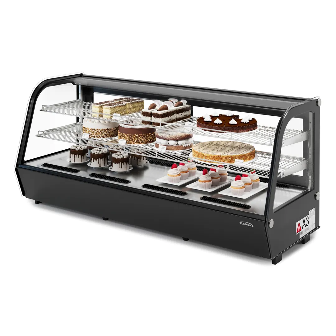 Koolmore CDC-8C-BK Countertop Refrigerated Display Case
