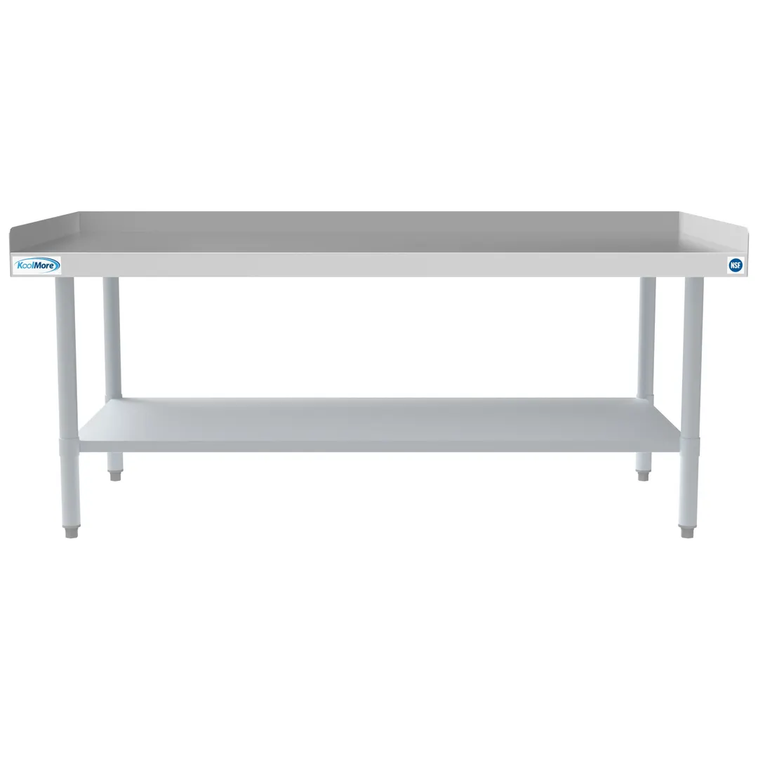 Koolmore EQT-163060 Equipment Stand, 60"W X 30 "D, Adjustable Under-Shelf
