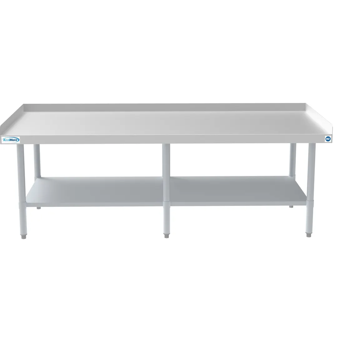 Koolmore EQT-163072 Equipment Stand, 72"W X 30 "D, Adjustable Under-Shelf