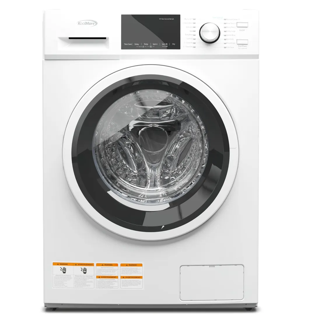 Koolmore FLC-3CWH Washer/Dryer Combo, All In One, 2.7 Cu. Ft. Capacity