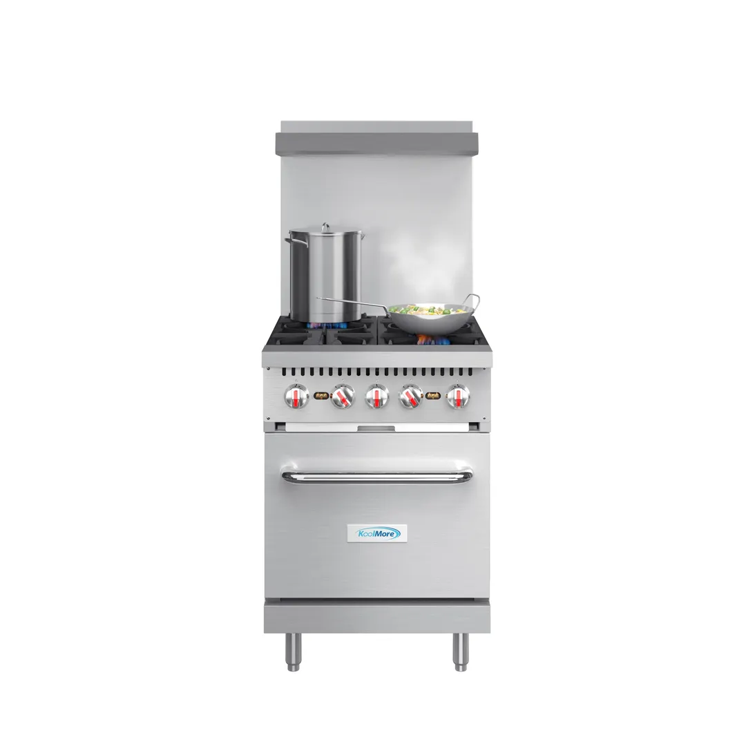 Koolmore KM-CR24-NG 24" Gas Restaurant Range
