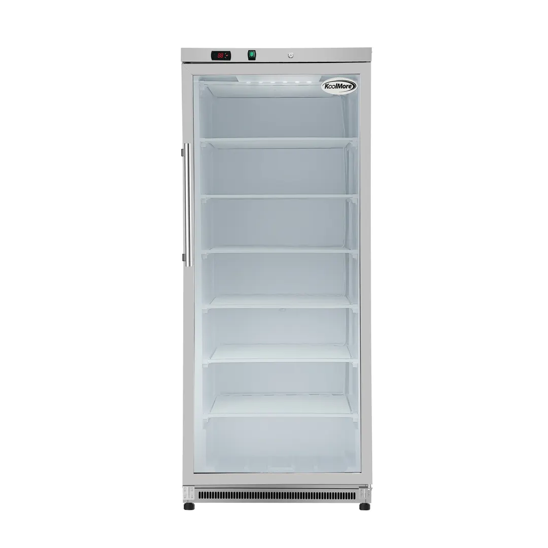 Koolmore KM-FMD20SGD 30" 1-Glass Door Reach-In Freezer, Bottom Mounted, 21 cu. ft.