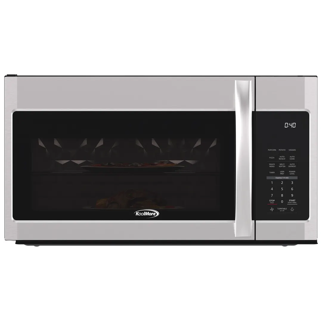 Koolmore KM-MOT-2SS 1500 Watts Commercial Microwave Oven, 1.9 cu. ft.