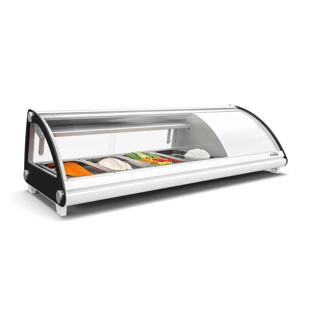 Koolmore KM-SR46-WH 44" Countertop Refrigerated Sushi Display Case, White