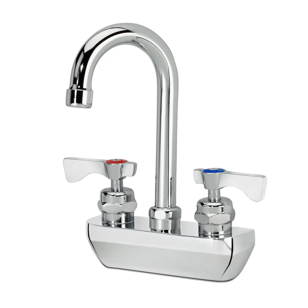 Krowne 14-400L Krowne Royal Series Faucet, Splash-Mounted, 4" Centers