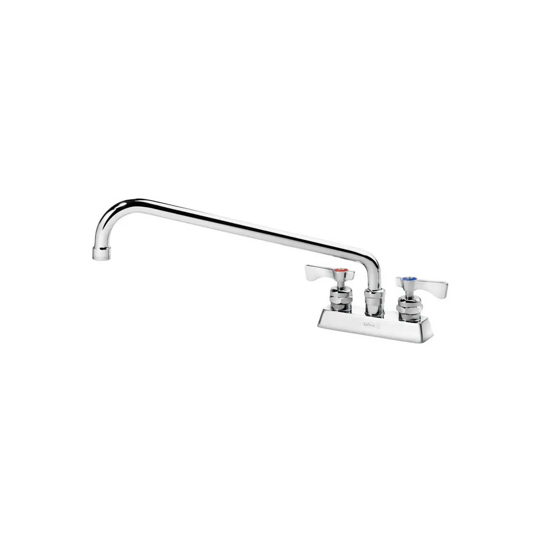 Krowne 15-314L Royal Series Low Lead Deck Mount Faucet w/ 4" Centers, 14" Swing Spout