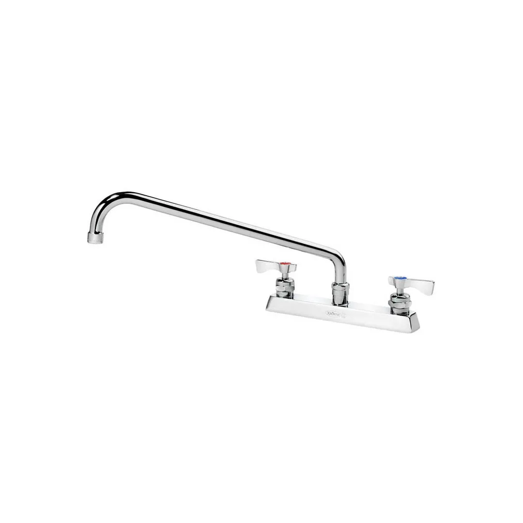 Krowne 15-516L Royal Series Low Lead Deck Mount Faucet w/ 8" Centers, 16" Swing Spout