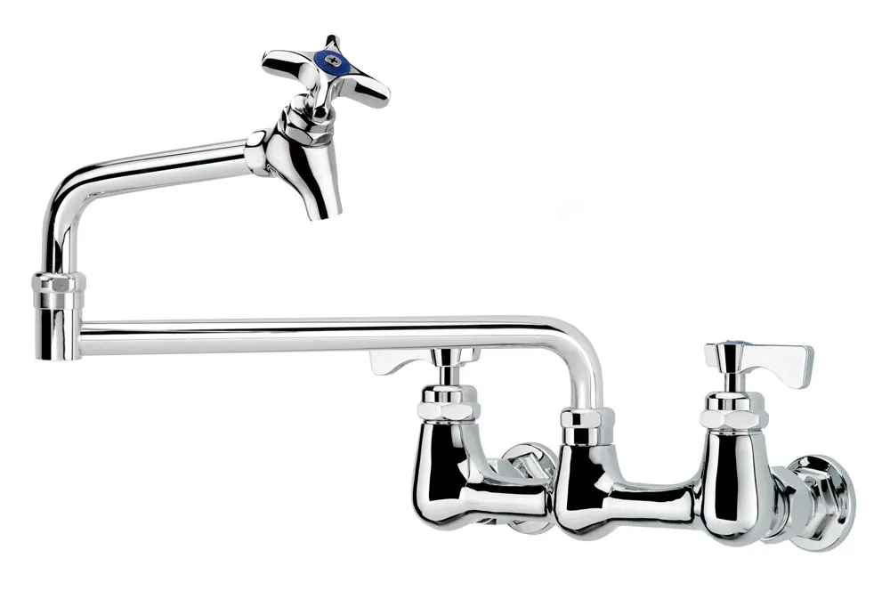 Krowne 16-252L Krowne Royal Series Pot Filler Faucet, Wall Mount, 8" Centers