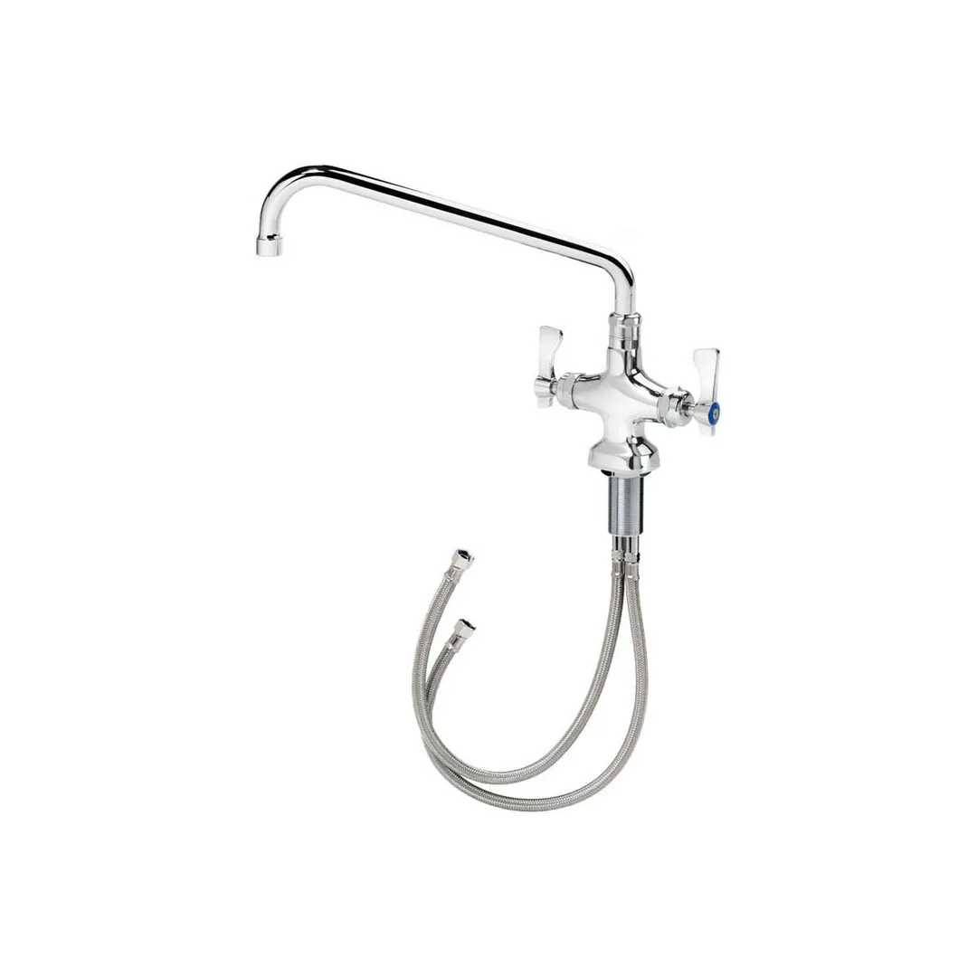Krowne 16-312L Krowne Royal Series Double Pantry Faucet, Deck Mount, 12" Spout