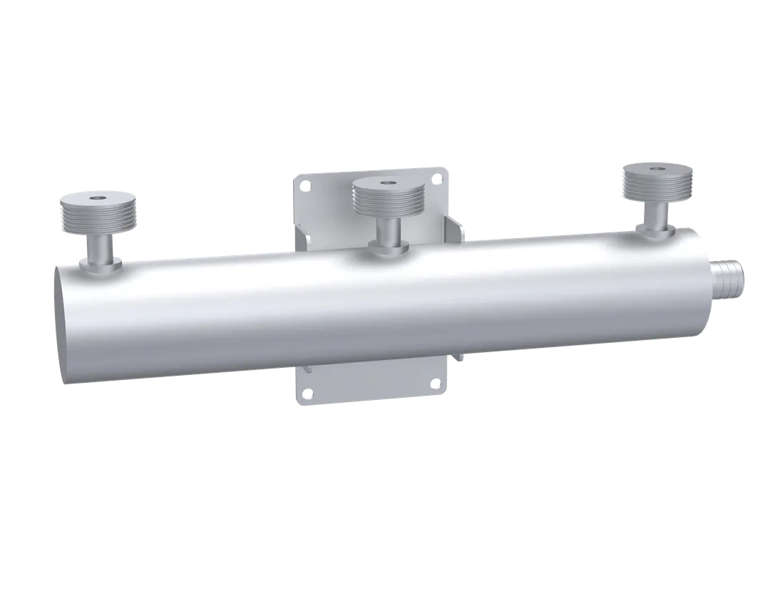 Krowne BC-841 3‑Product Flooded Manifold, Stainless Steel, High Flow, Install for Refrigeration