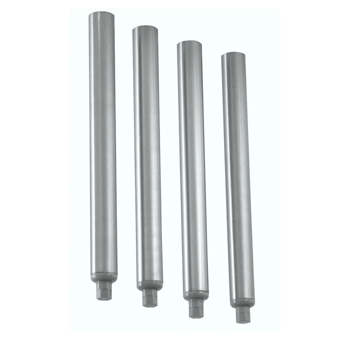Krowne C-70 Silver Series Underbar Legs, Stainless Steel Construction - 1.5" Dia / Polished Finish